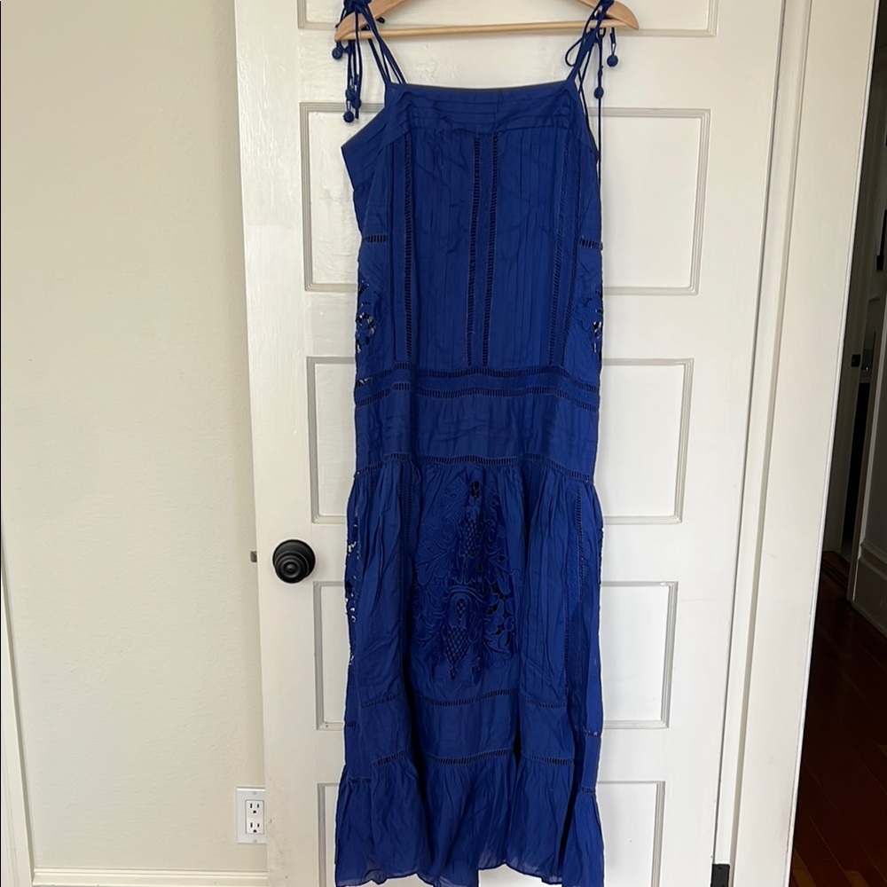 FARM Rio Royal Blue Maxi Dress